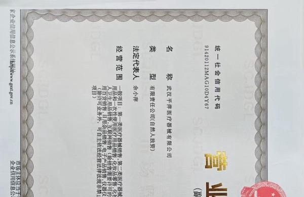 武汉平萍医疗器械有限公司